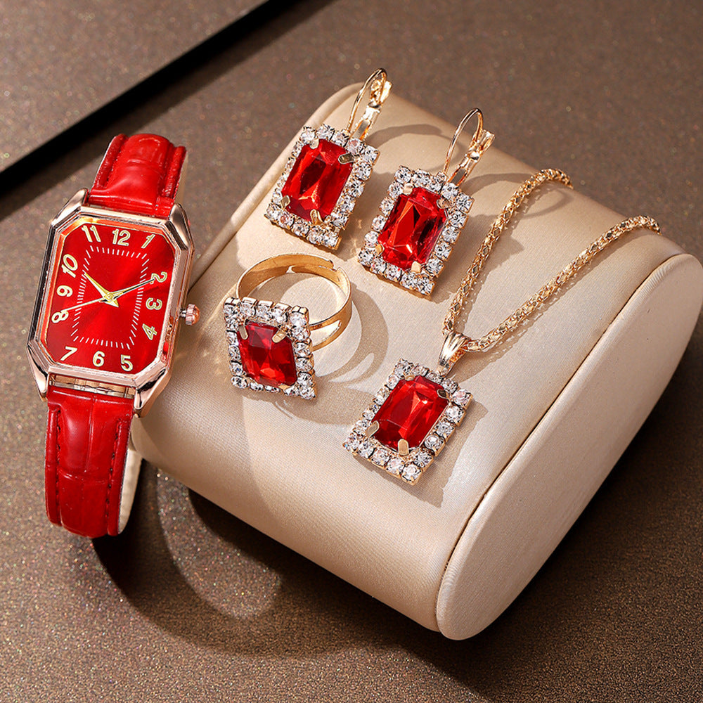 Ensemble Montre & Bijoux Élégant