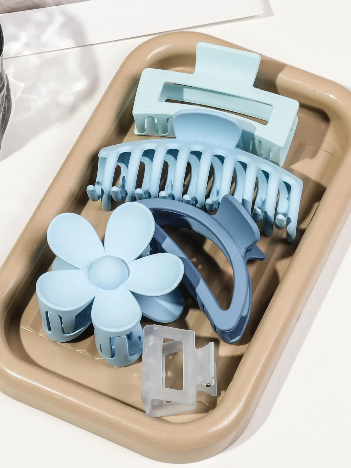 Lot de Pinces à Cheveux Mat