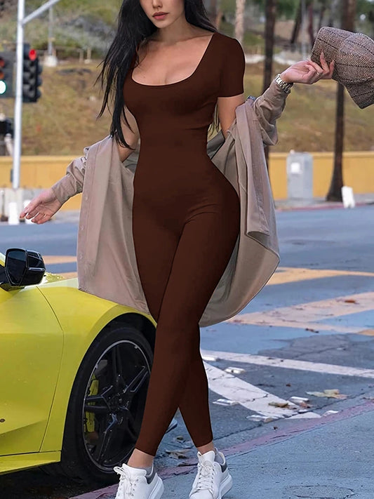 Barboteuse à manches courtes