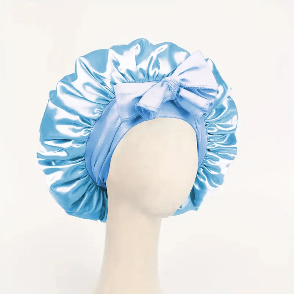 Bonnet de Nuit en Satin Élégance
