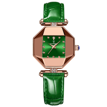 Montre Élégance Bordeaux Femme
