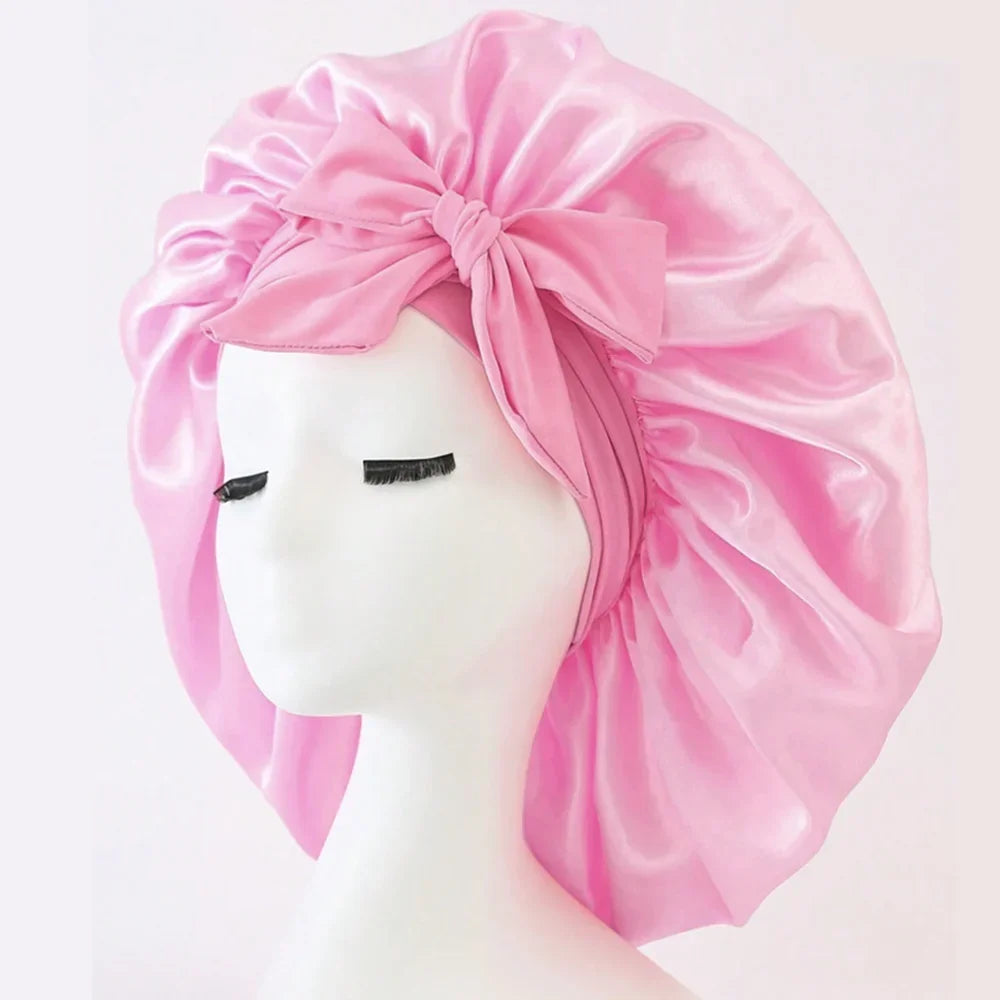 Bonnet de Nuit en Satin Élégance