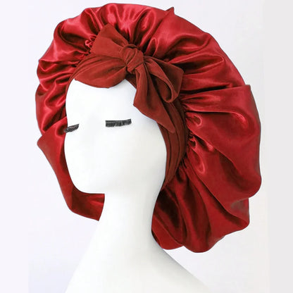 Bonnet de Nuit en Satin Élégance