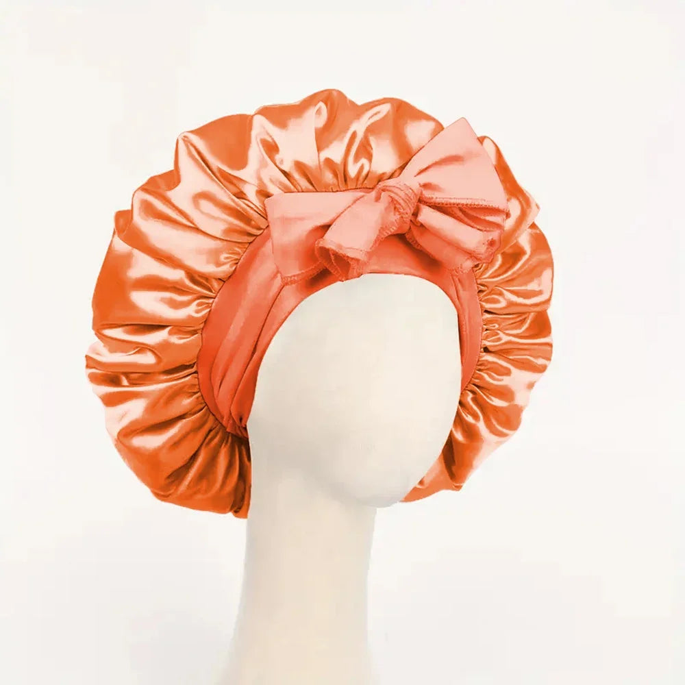 Bonnet de Nuit en Satin Élégance