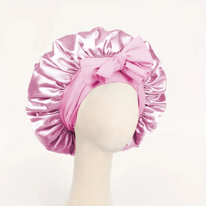 Bonnet de Nuit en Satin Élégance