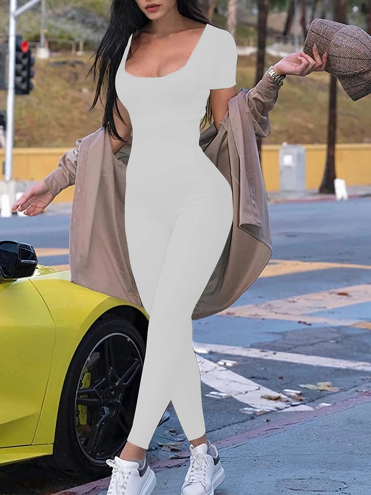 Barboteuse à manches courtes