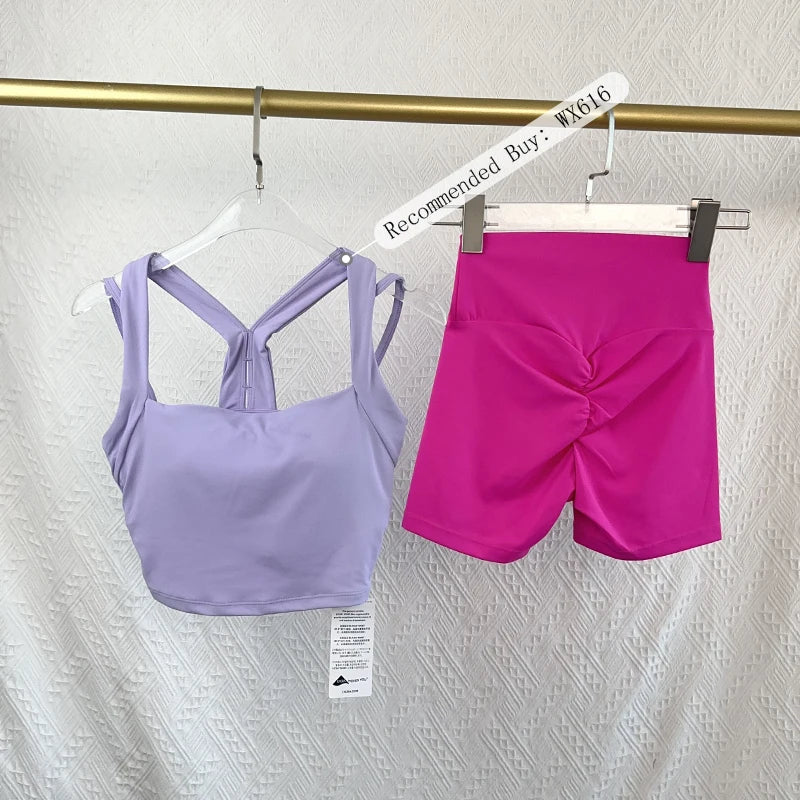 Short de Sport Taille Haute