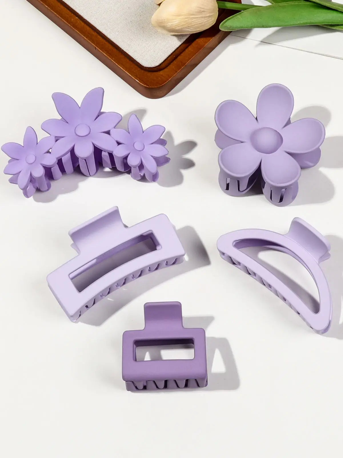 Lot de Pinces à Cheveux Mat