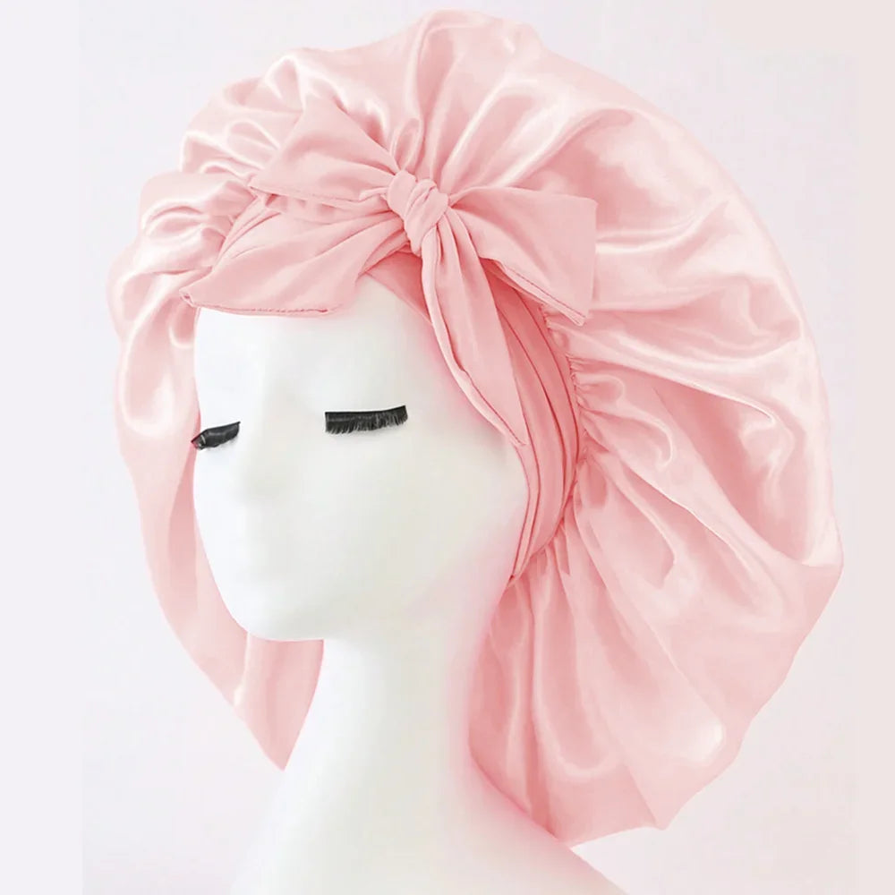 Bonnet de Nuit en Satin Élégance