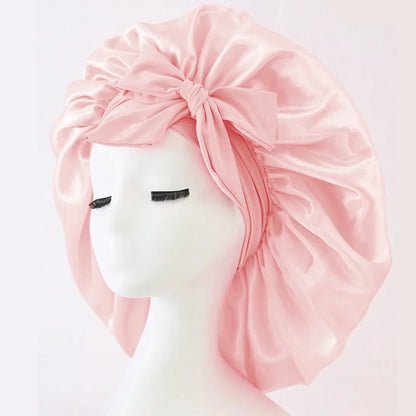 Bonnet de Nuit en Satin Élégance