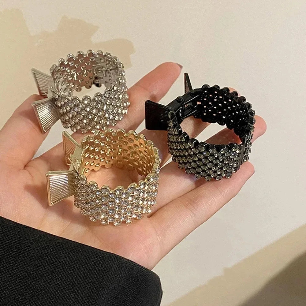 Pince à Cheveux Élégante en Strass