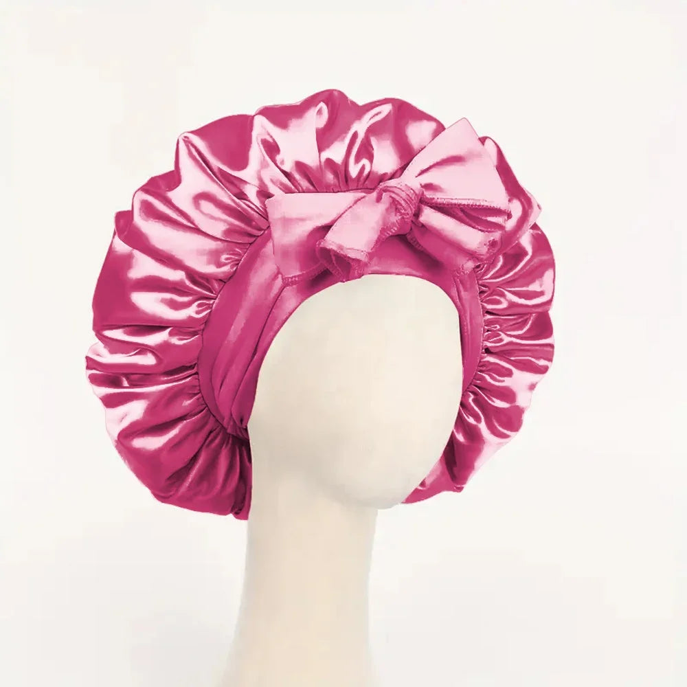 Bonnet de Nuit en Satin Élégance
