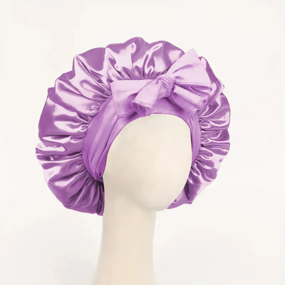 Bonnet de Nuit en Satin Élégance