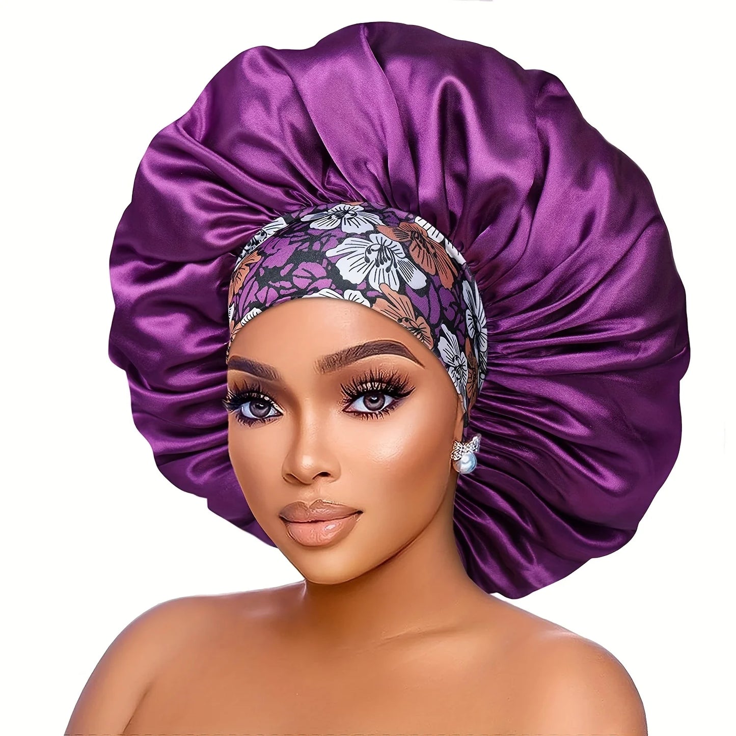 Bonnet de Nuit en Satin