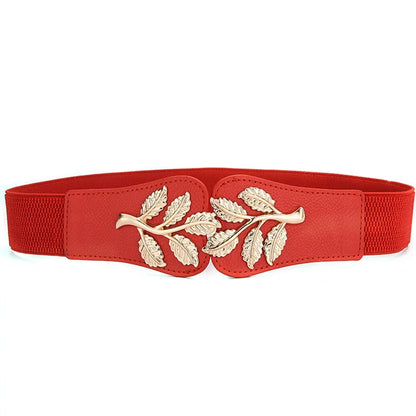 Ceinture Élégance Feuille Dorée