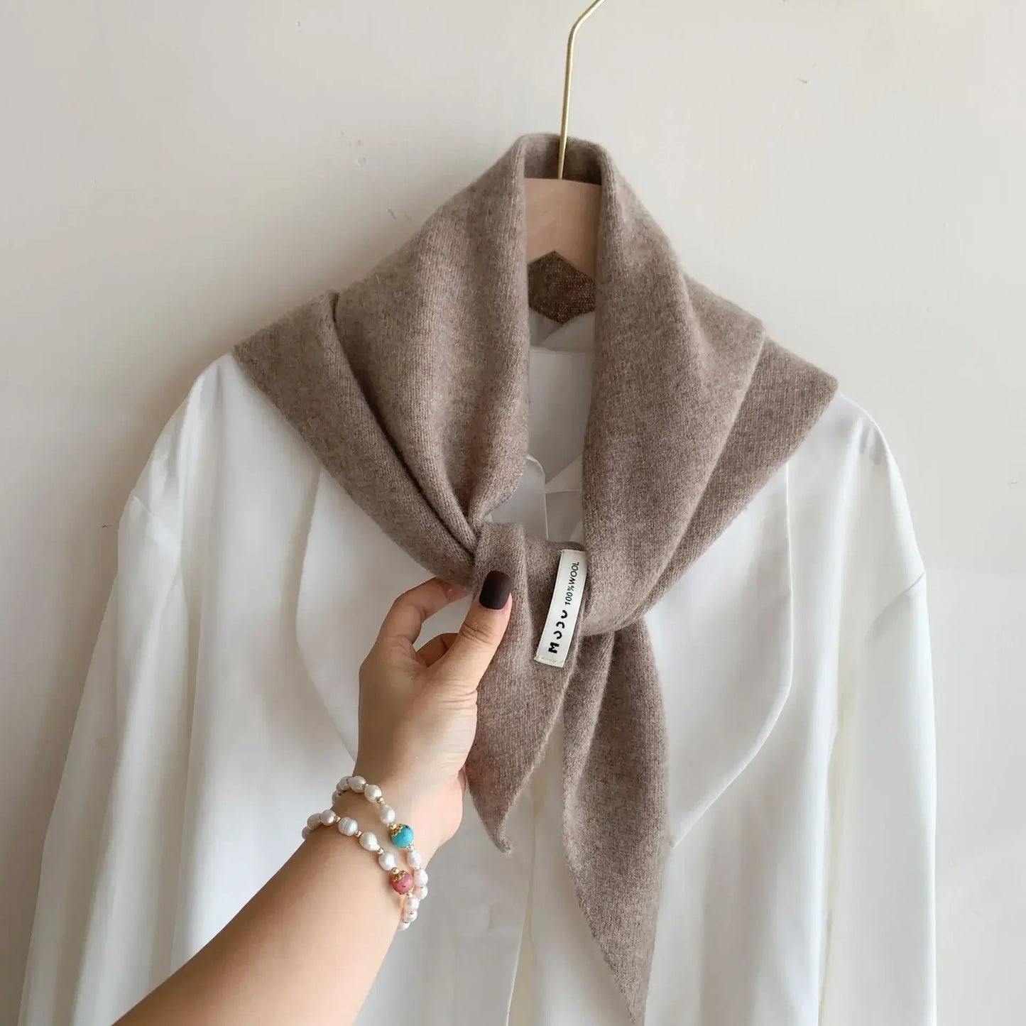 Écharpe Élégante en Laine Douce