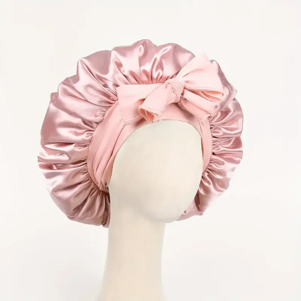 Bonnet de Nuit en Satin Élégance