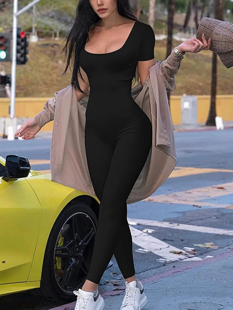 Barboteuse à manches courtes