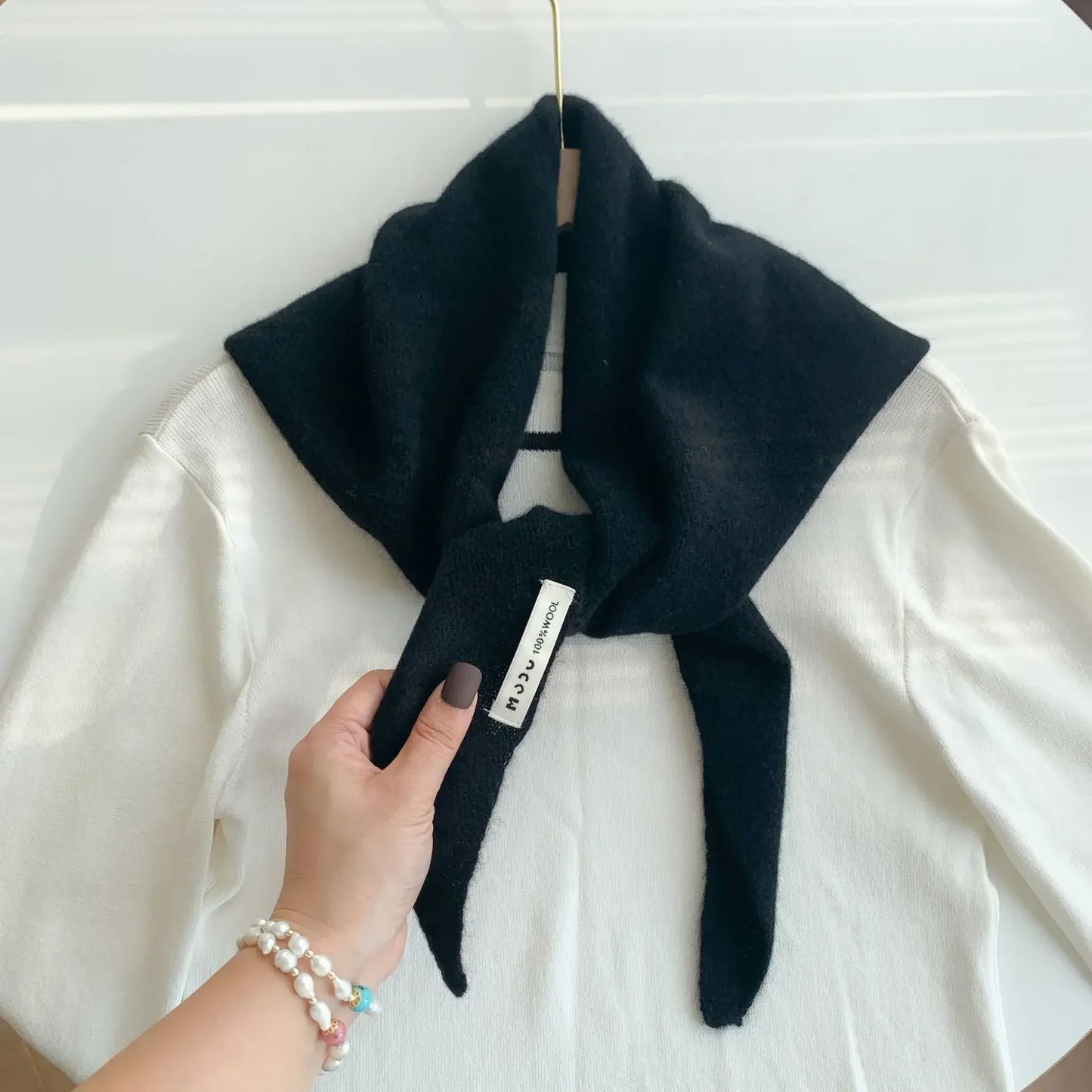 Écharpe Élégante en Laine Douce