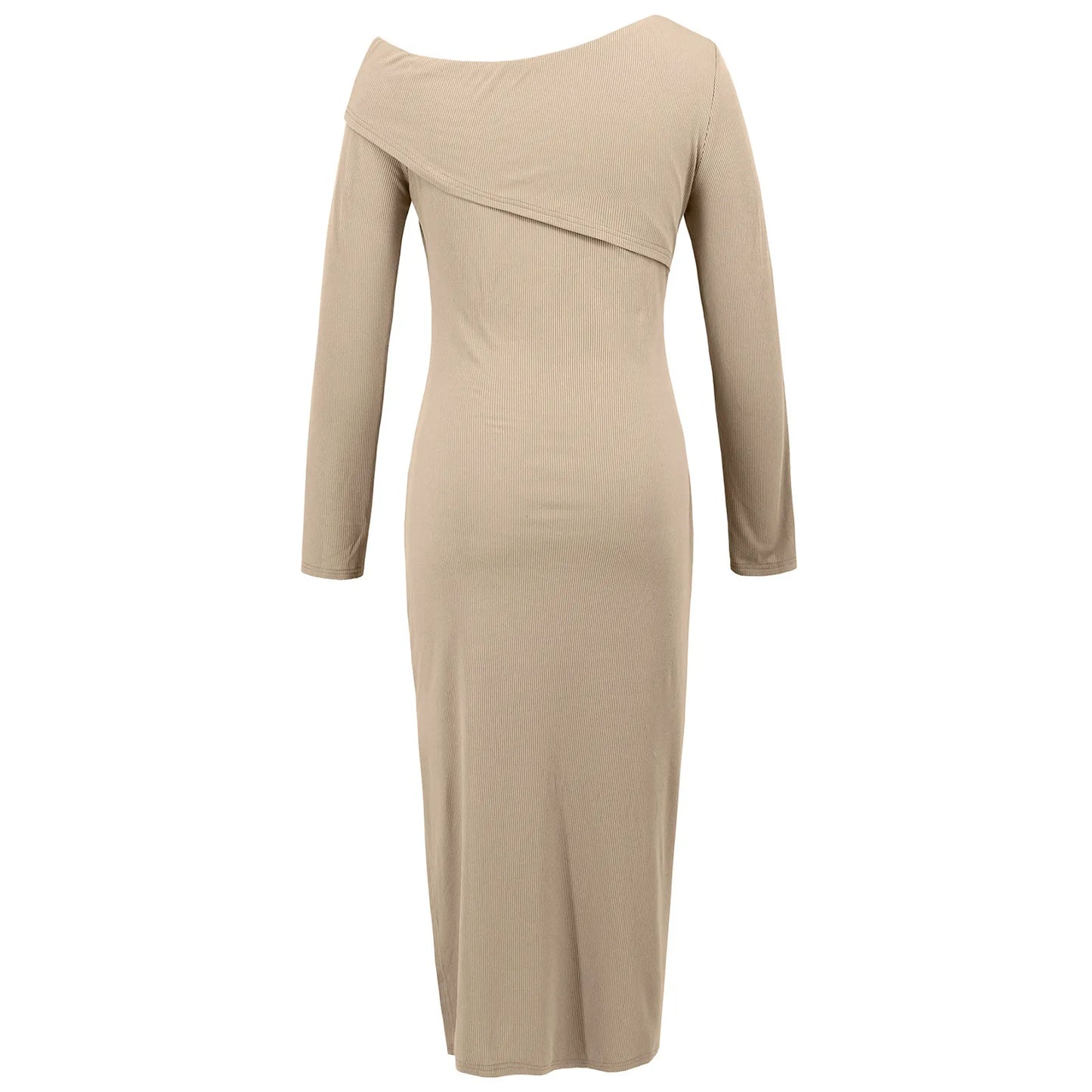 Robe Élégante Asymétrique à Épaule Dénudée