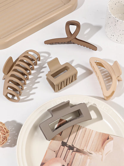 Lot de Pinces à Cheveux Mat