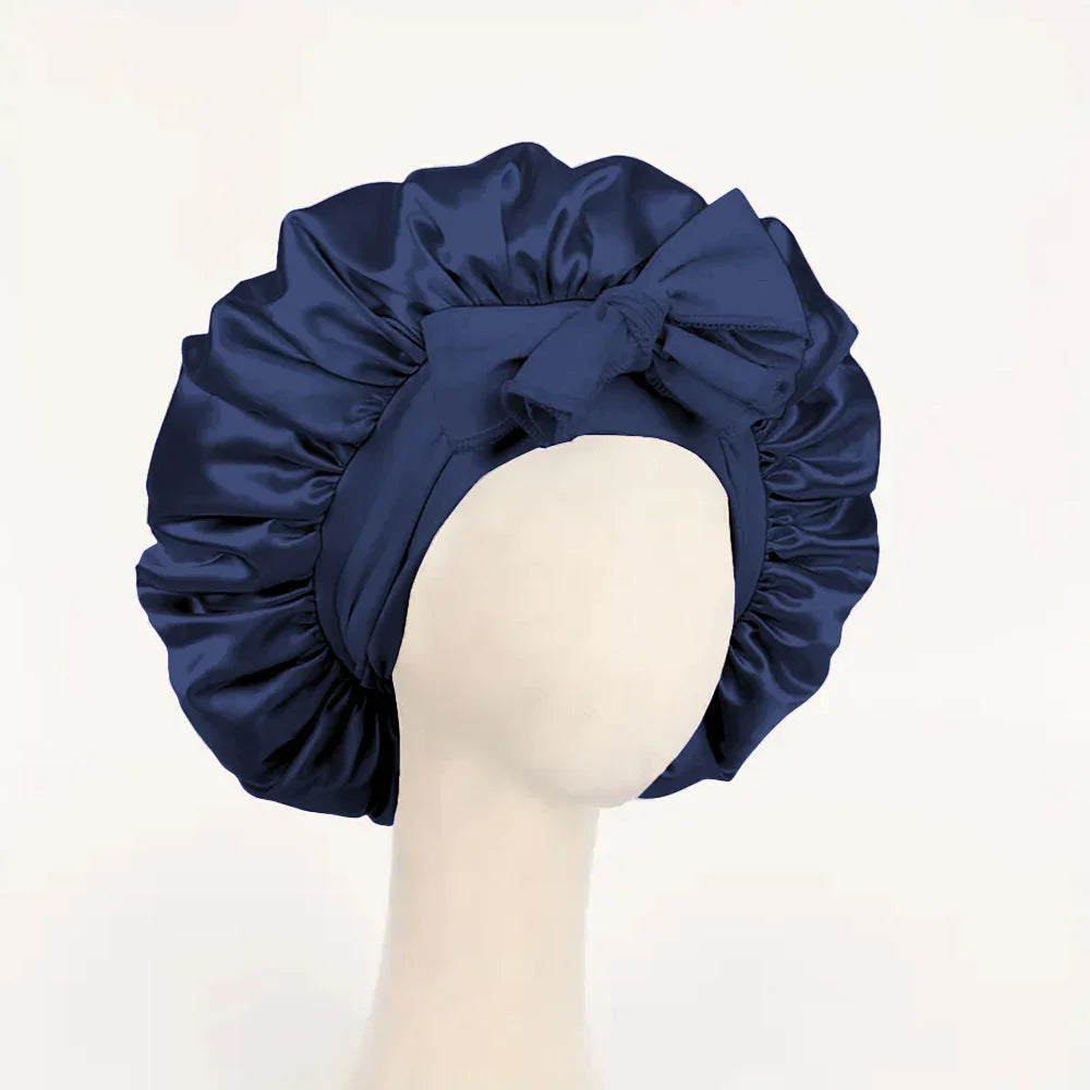Bonnet de Nuit en Satin Élégance