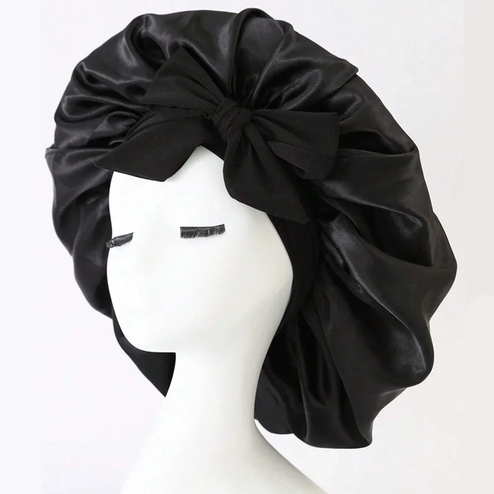 Bonnet de Nuit en Satin Élégance