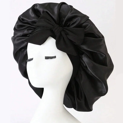 Bonnet de Nuit en Satin Élégance