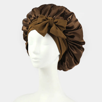 Bonnet de Nuit en Satin Élégance