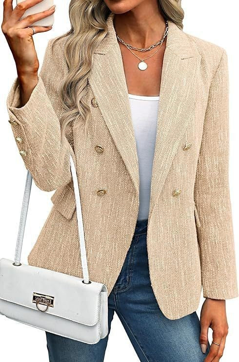 Blazer Femme Élégant  Chic