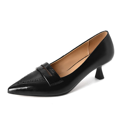 Escarpins Élégants à Talons Moyens